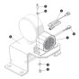 White Noise Alarm for Skyjack SJ9243 RT Scissor Lift