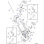 Base, Axle, Wheel (Model  6826, 6832) Assembly for Skyjack SJIII 3220 DC Scissor Lift