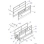 Main Platform, Railings (Model 3220) Assembly  for Skyjack SJIII 3220 DC Scissor Lift