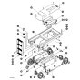 Base Assembly for Skyjack SJIII 4740 DC Scissor Lift