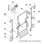 Full Gate Entrance (1.9m Stowed Height) Assembly for Skyjack SJIII 4740 DC Scissor Lift