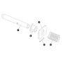 Gate Latch Assembly for Skyjack SJIII 4740 DC Scissor Lift