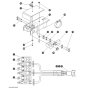 Limit Switch (S/N 70201095 & Below) Assembly for Skyjack SJIII 4740 DC Scissor Lift