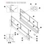 Main Railings (1.9m Stowed Height) Assembly for Skyjack SJIII 4740 DC Scissor Lift