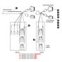 Rear Manifold Harness (S/N 70201096 & Above) Assembly for Skyjack SJIII 4740 DC Scissor Lift