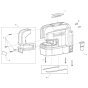 Makita SK105GD Assembly
