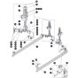 Pothole Protection Device Assembly for Skyjack SJ3215 DC Scissor Lift