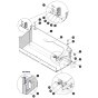 Battery Tray Assembly for Skyjack SJ3215 DC Scissor Lift