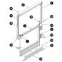 Half Gate (Hinged) Assembly for Skyjack SJ3215 DC Scissor Lift