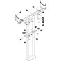 Heavy-Duty Pipe Rack Assembly for Skyjack SJ3219 E DC Scissor Lift