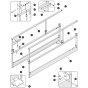 Main Platform Railing Assembly for Skyjack SJ3226 E DC Scissor Lift