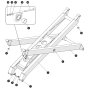 Scissor Arm (Level 2) Assembly for Skyjack SJ3226 E DC Scissor Lift