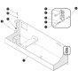 Hydraulic Tray Assembly for Skyjack SJ5545 E DC Scissor Lift