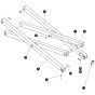 Scissor Arm (Level 2) Assembly for Skyjack SJ5545 E DC Scissor Lift