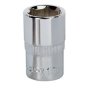 WallDrive Socket 17mm 1/2"Sq Drive Fully Polished Sealey Part No. SP1217