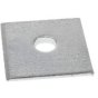 Square Plate Washer, M12 (Hole) Size: 2", Thick: 3mm - Each