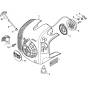 Rewind Starter for Stihl SR200-D