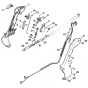 Control Handle for Stihl SR200-Z