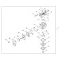 Carburettor for ECHO SRM-235ES/L