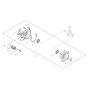 Crankcase for ECHO SRM-265/L