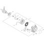 Recoil Starter for ECHO SRM-3610T/U