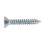 Self Tapping Screw 4.2 x 25mm Countersunk Pozi DIN 7982 Pack of 100 Sealey Part No. ST4225