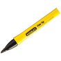 Fine Tip Permanent Markers - Black (Pack of 2) by Stanley - 0-47-316