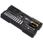 Transmodule System 1/4in Drive Metric Socket Set 60 Piece by Stanley - STMT1-74175