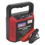 Battery Charger 6/12V 4A 230V with LED Indicators for Lead-Acid – Sealey STC40