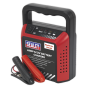 Battery Charger 6/12V 4A 230V with LED Indicators for Lead-Acid – Sealey STC40
