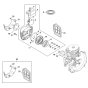 Rewind Starter for Stihl FS491