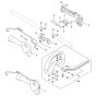 Handle Assembly for Stihl FSA130R