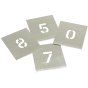 Zinc Stencils - Numbers