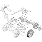 Stop Depth Wheel Cart Assembly