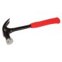 Claw Hammer 16oz Drop Forged High Carbon Steel with Neon Rubber Grip