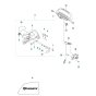 Chain Brake for Husqvarna T535i