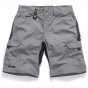 Scruffs Flex Shorts Rip stop material - Stretch panels Graphite Waist 30"