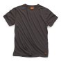 Scruffs Lightweight Worker T-shirt Longer length fit - Graphite Size Medium