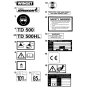 Winget TD500HL Dumper Decals