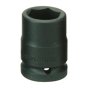 Impact Socket Hexagon 6 Point 1/2in Drive 17mm by Teng