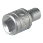 Hexagon Socket 6 Point Regular AF 1/4in Drive 7/32in by Teng - M140107