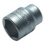 Hexagon Socket 18mm 3/8in Drive by Teng Tools - M380518