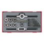 TTTD17 17 Piece Rethreading Tap & Die Set by Teng - TC30
