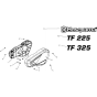 Cover Assembly for Husqvarna TF 325