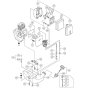 Carburettor & Fuel Tank for THB2510