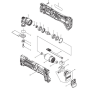 Makita TM30DZ Main Assembly