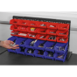 Bin Storage System Bench Mounting 30 Bins Sealey Part No. TPS1218