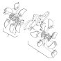 Tine Assembly for Husqvarna