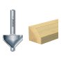 10H/1 x 1/4 TCT Pin Guided Chamfer / Bevel 45ᄚ 10 .0 x 14.0mm by Trend - 10H/1X1/4TC