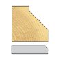 10H/1 x 1/4 TCT Pin Guided Chamfer / Bevel 45ᄚ 10 .0 x 14.0mm by Trend - 10H/1X1/4TC